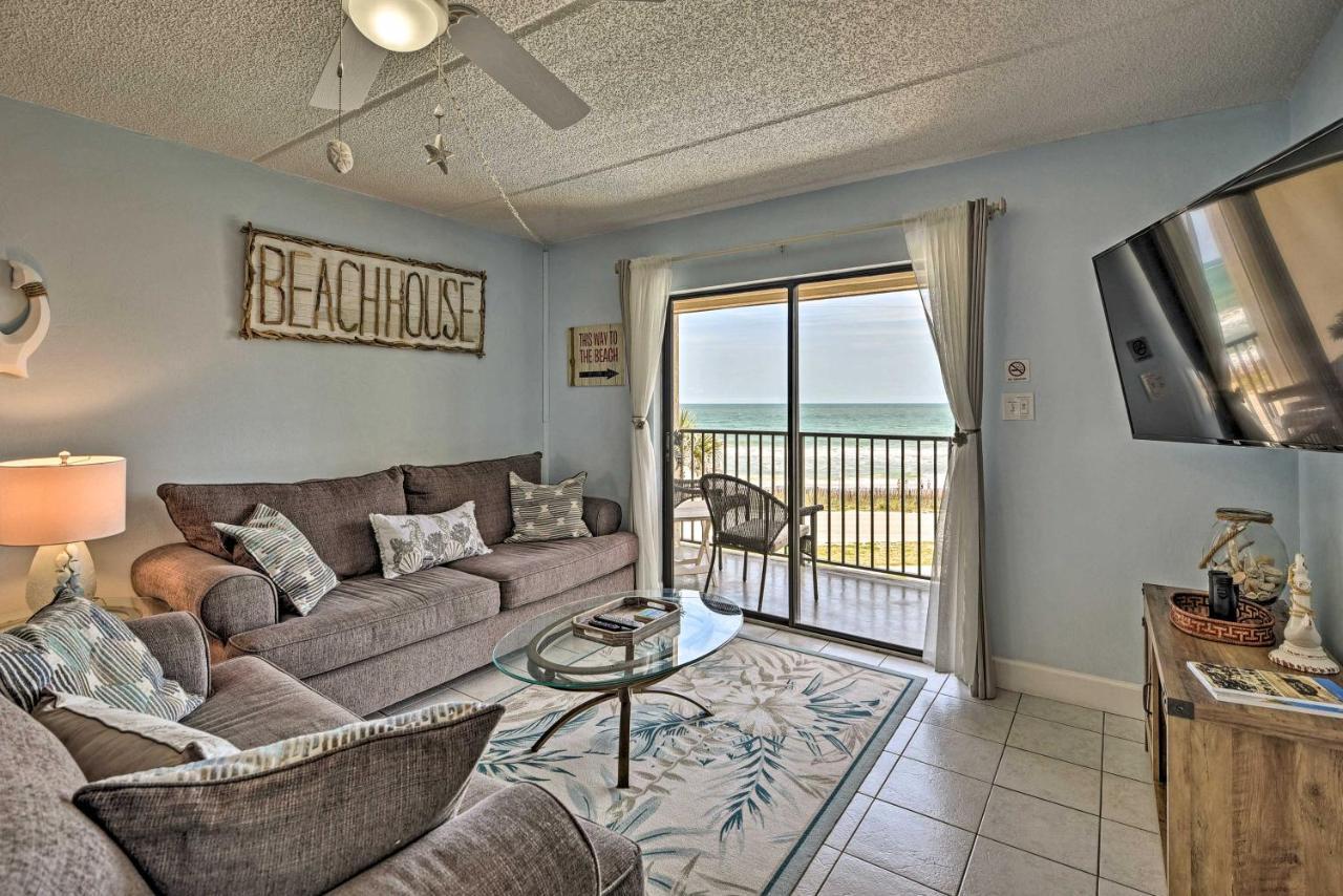 Апартаменты Oceanfront Ormond Beach Getaway With Balcony! Экстерьер фото